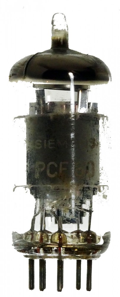 Vacuum Tube - Radio Valve (TV) PCF80 Siemens #5448