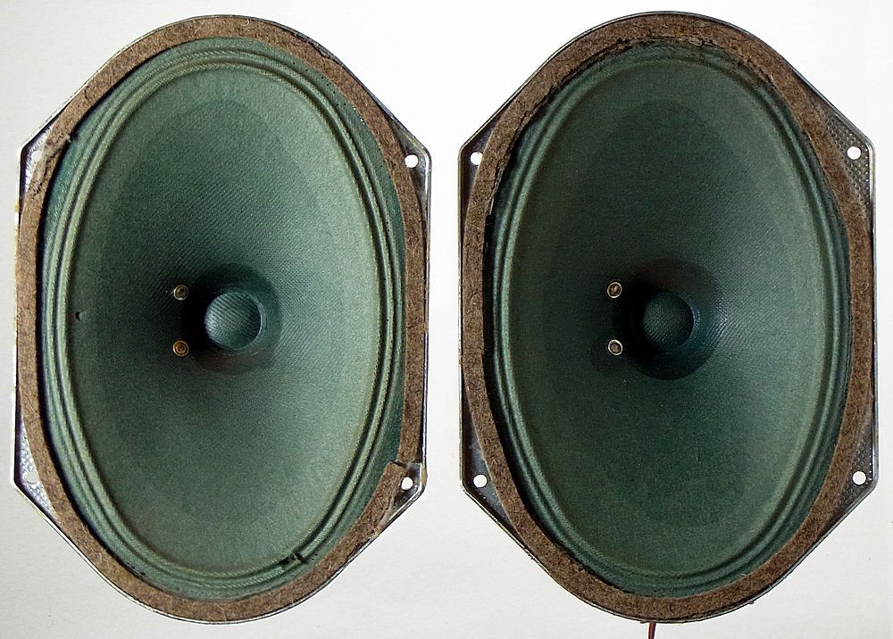 SABA 5ohms greencone speaker